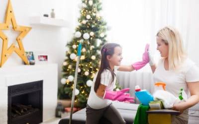 5 Christmas cleaning tips for a shiny house