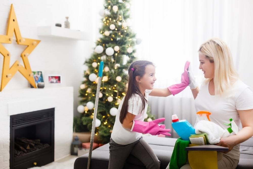 5 Christmas cleaning tips for a shiny house