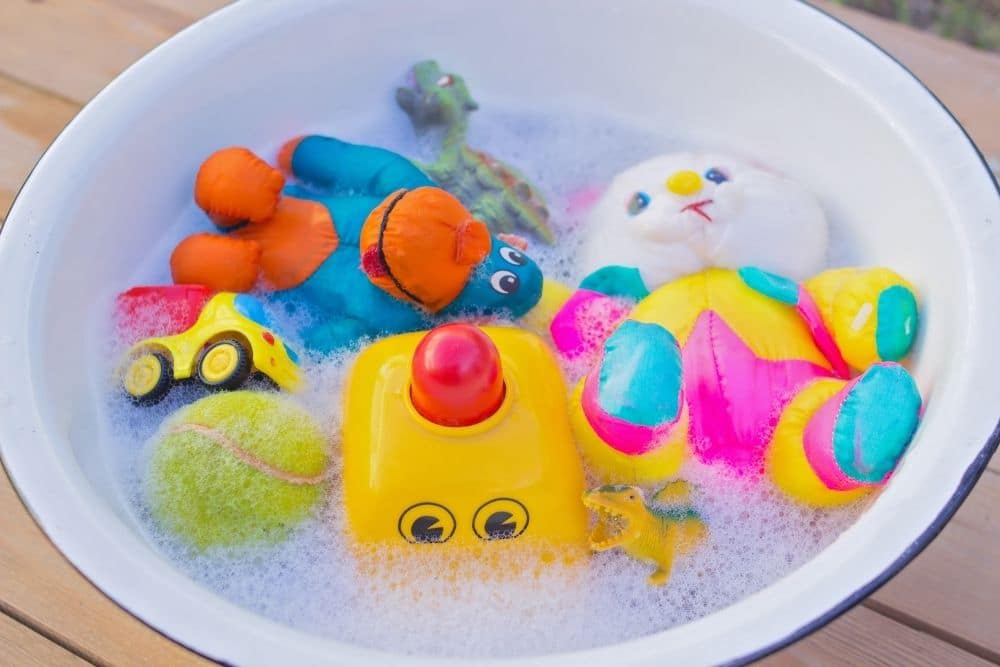 disinfecting children's toys2 - Bello's Cleaning
