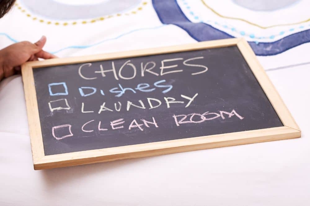 Cleaning calendar to keep our home clean and tidy