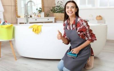 Keep bathroom cleaning for a longer period of time