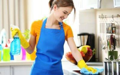 5 steps to clean the kitchen quickly and easily