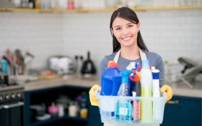 Hiring a cleaning service to start the year