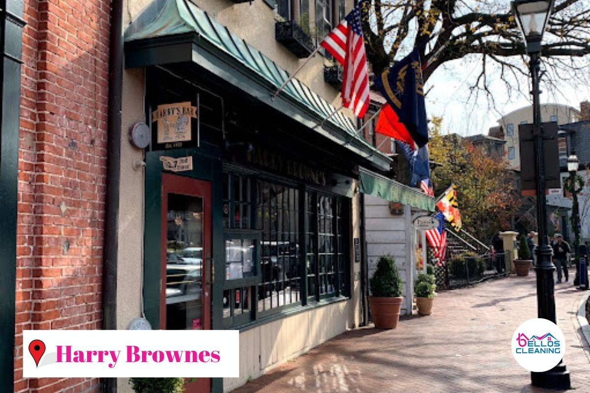 Annapolis restaurants - Harry- Brownes - bellos cleaning
