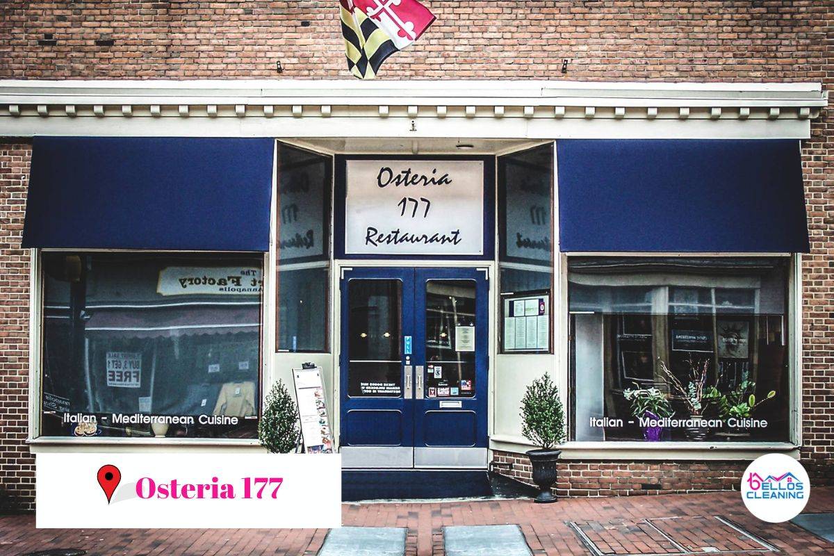 Annapolis restaurants - Osteria 177 - bellos cleaning