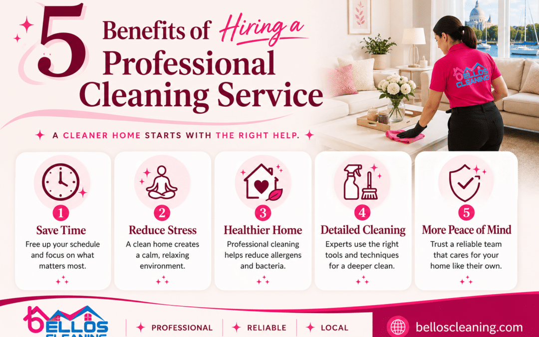 The Benefits of Hiring Professional Cleaning Services