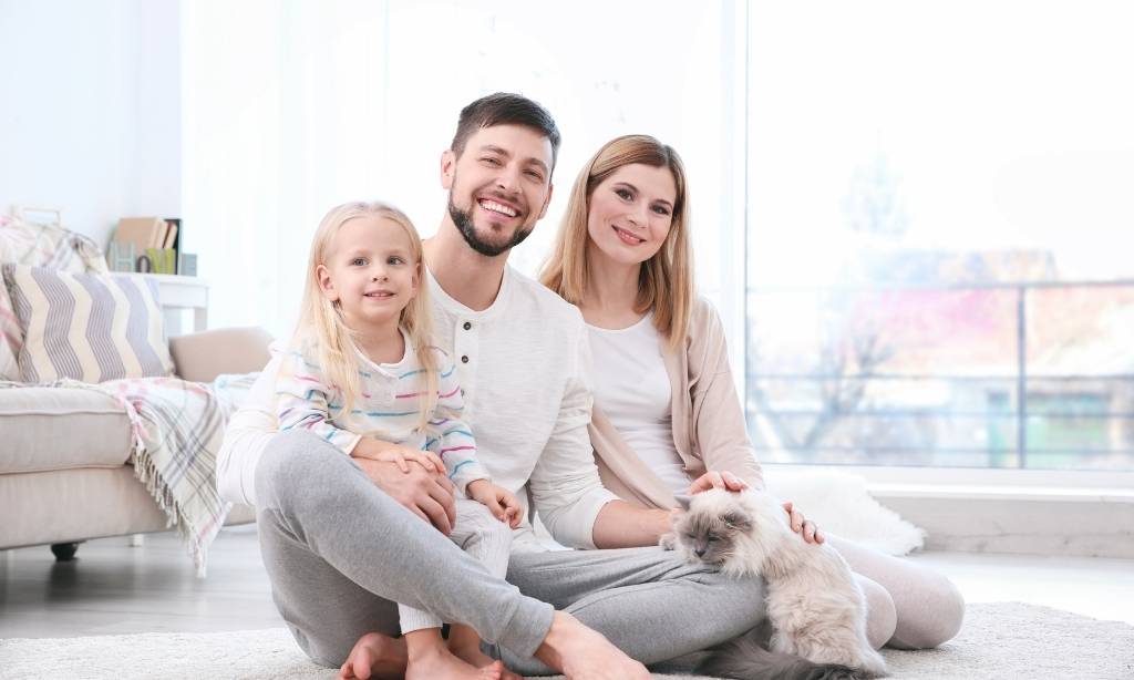 happy family - Cleaning Services in Bethesda MD - Bellos Cleaning 