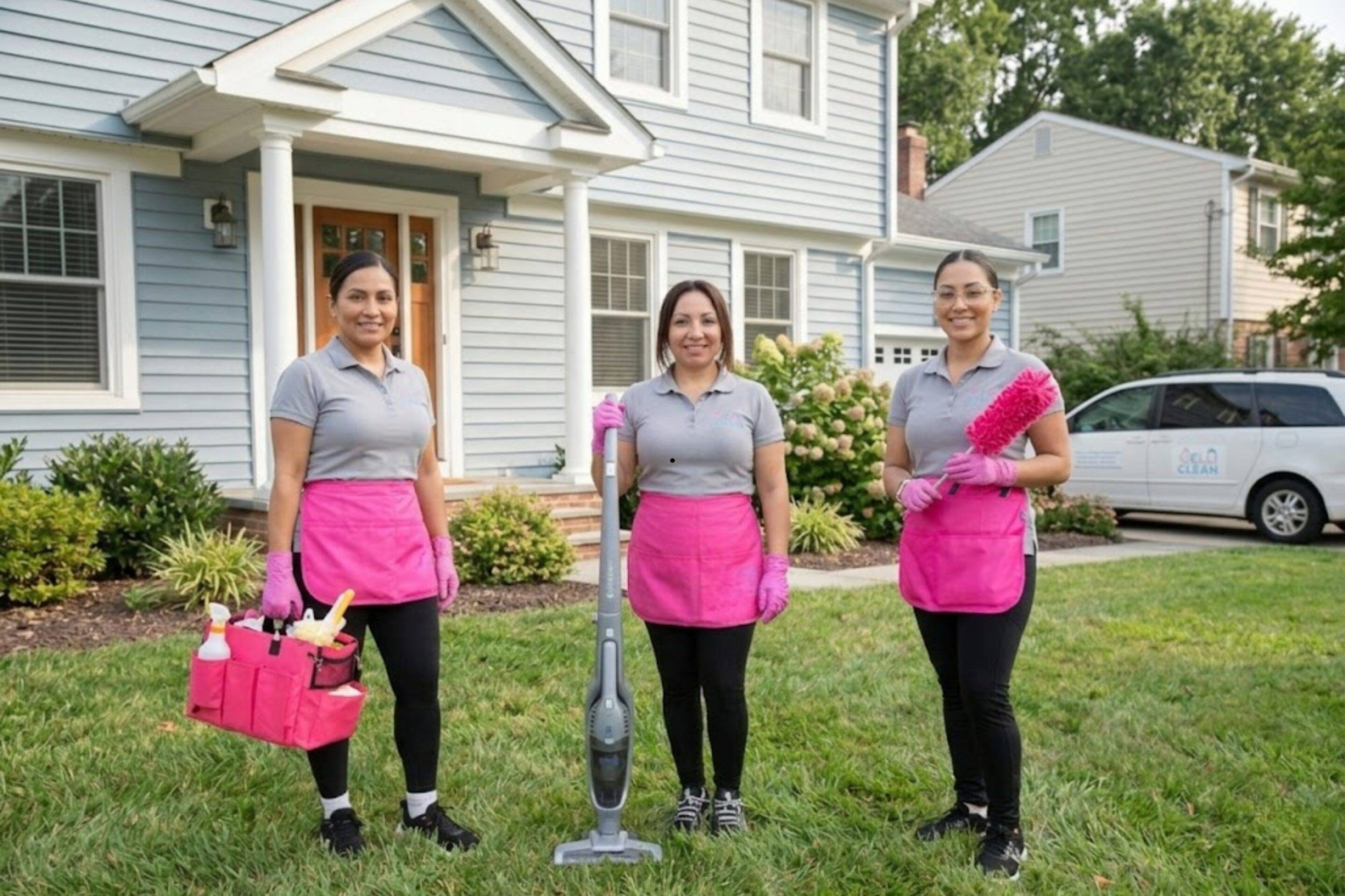 Professional local maid service team serving homes in Severna Park Maryland