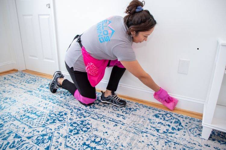 General areas included in a deep cleaning checklist