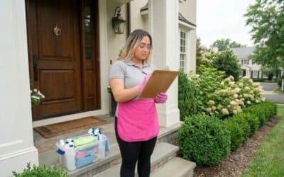 How Does a Professional Cleaning Team Prepare Before Arriving at a Home in Bethesda?