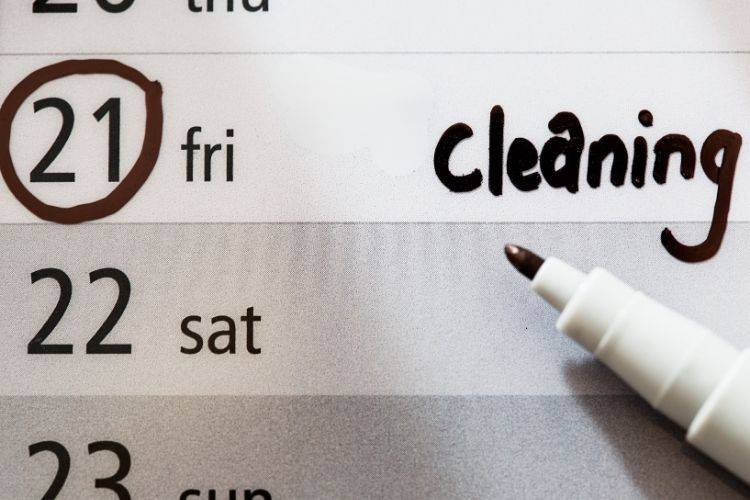 Recurring cleaning service in Bethesda MD helping homeowners maintain a flexible cleaning schedule and a calm home