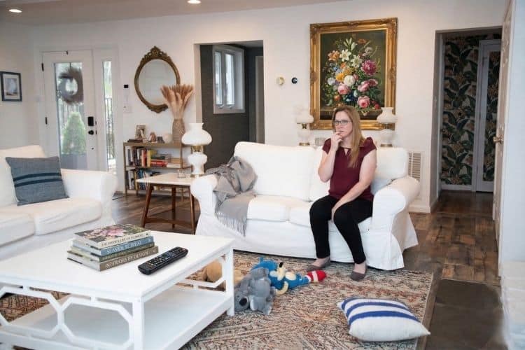 Homeowner feeling frustrated by clutter after cleaning MD