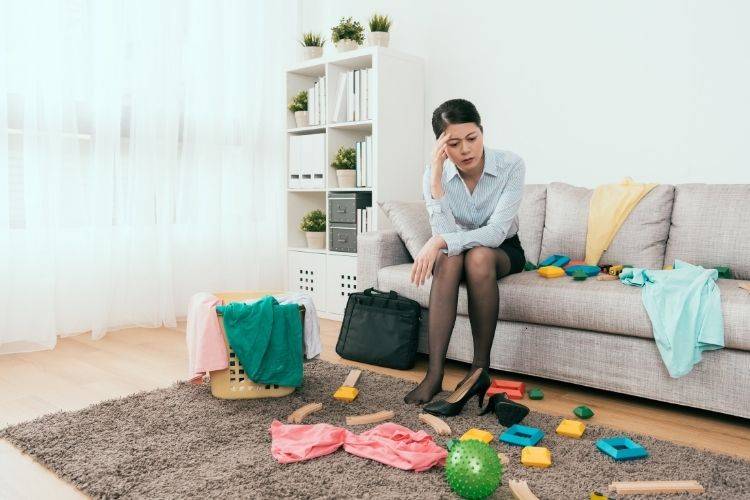 Frustrated homeowner dealing with unreliable cleaning service in Bethesda, MD