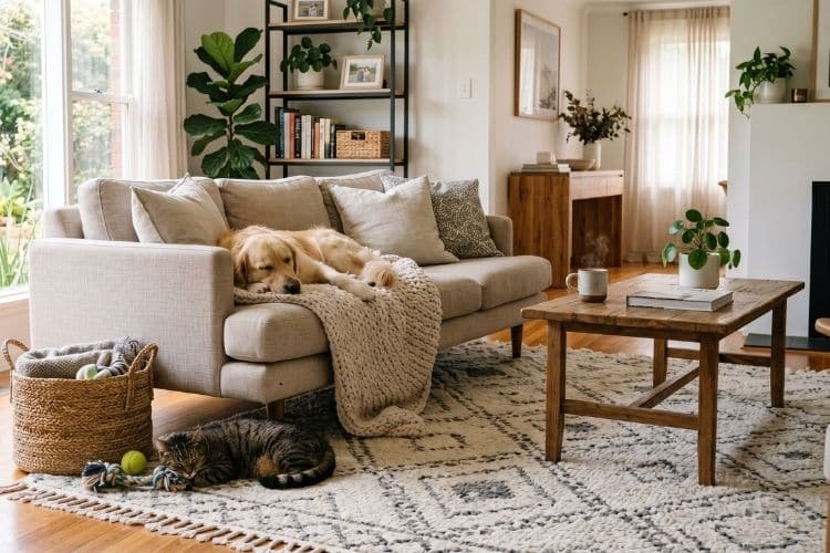 Pet odor cleaning in Maryland for a home with pets